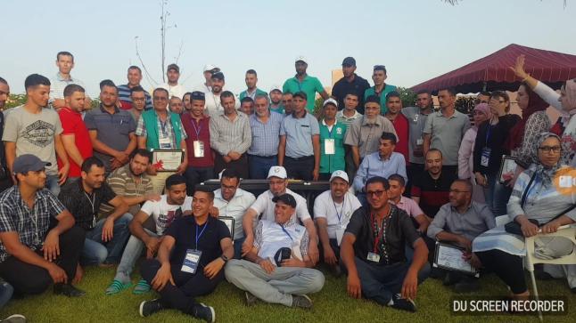 القافلة الطبية التي قامت بها فدرالية الكرامة للجهة الشرقية الأولى من نوعها تحت شعار (الصحة للجميع) وذلك يوم 29/07/2018 بتنسيق مع جمعية ثومات.